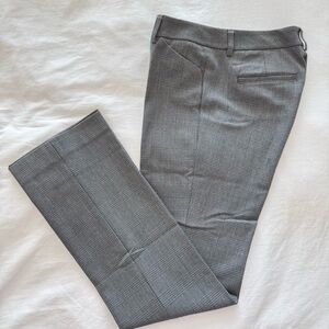 Express Editor Pant- Gray Houndstooth